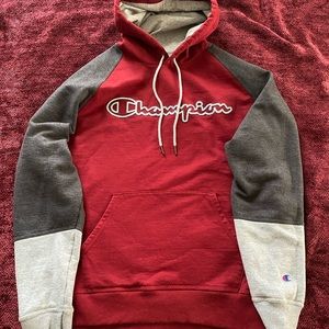 Champion powerblend colorblock hoodie